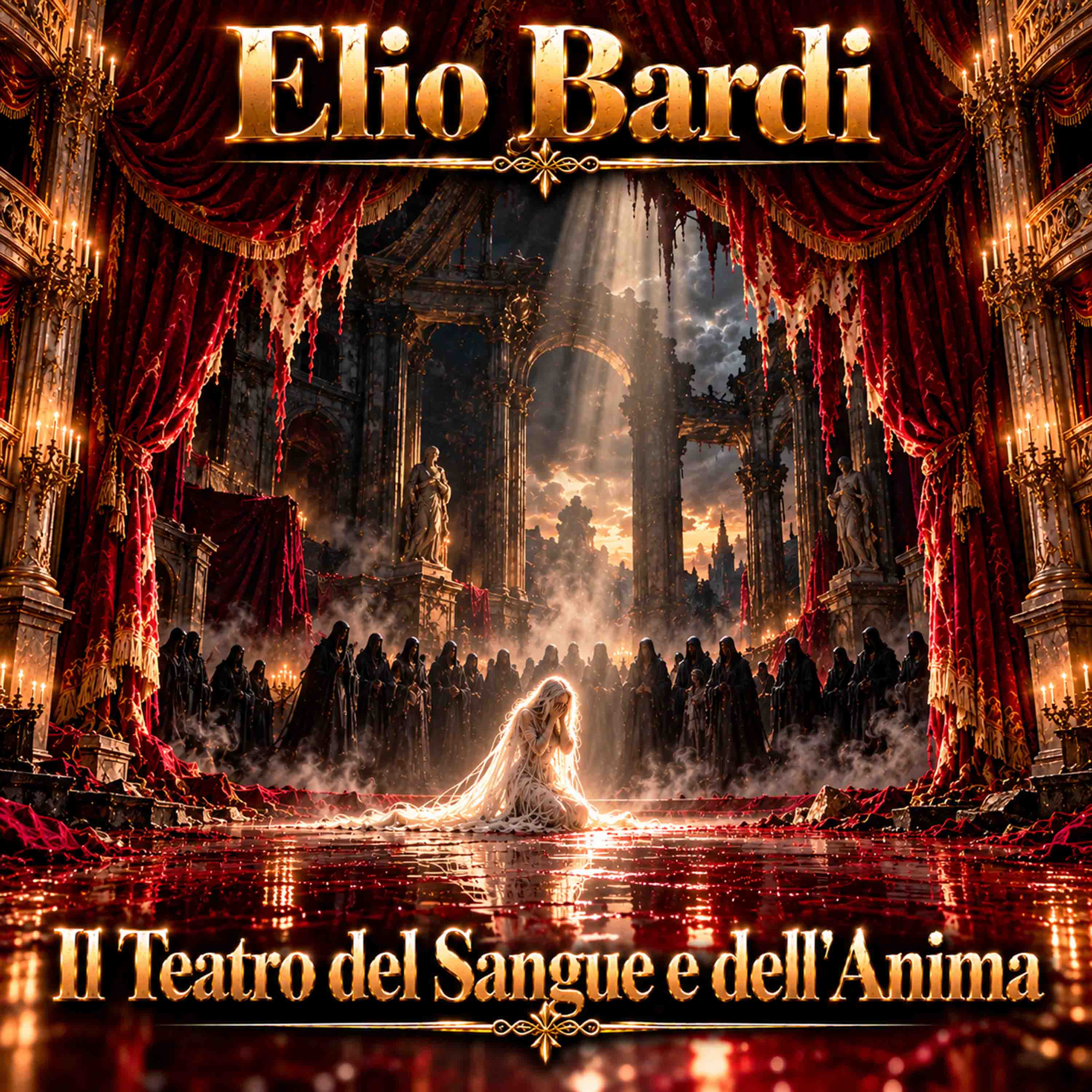 Elio Bardi – Copertina dell'album Il Teatro del Sangue e dell'Anima