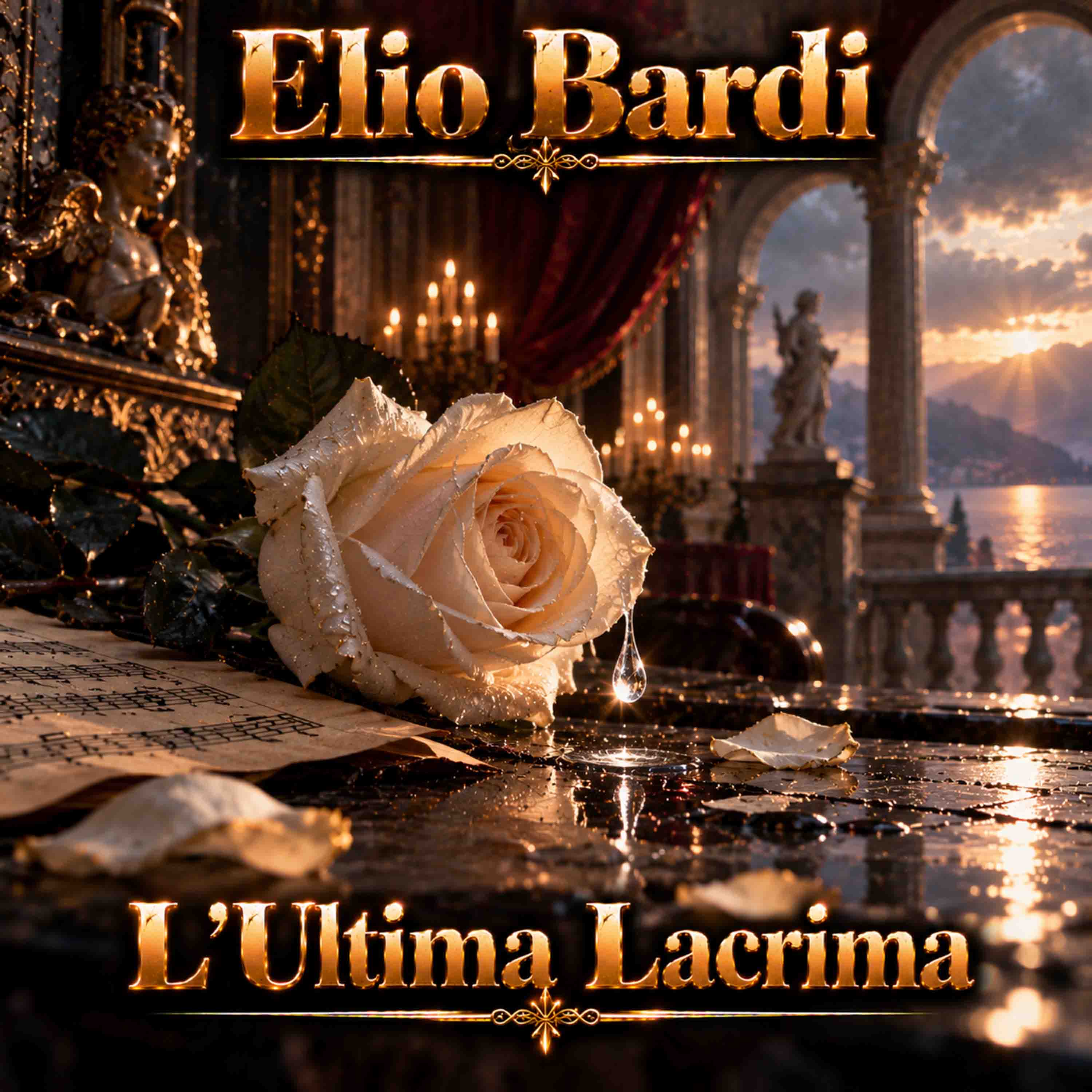 Elio Bardi – Copertina dell'album L'Ultima Lacrima